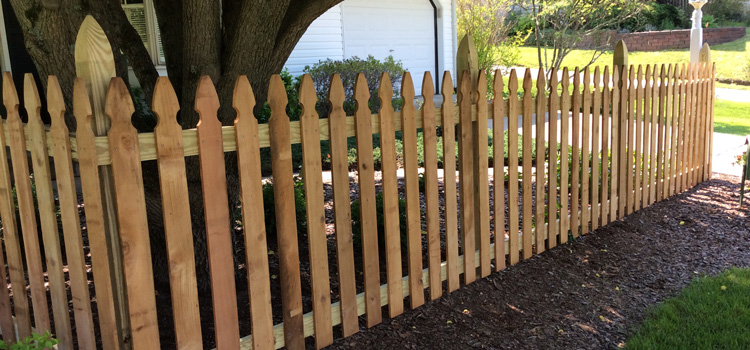 Gothic Top Picket Style Decorative Fence