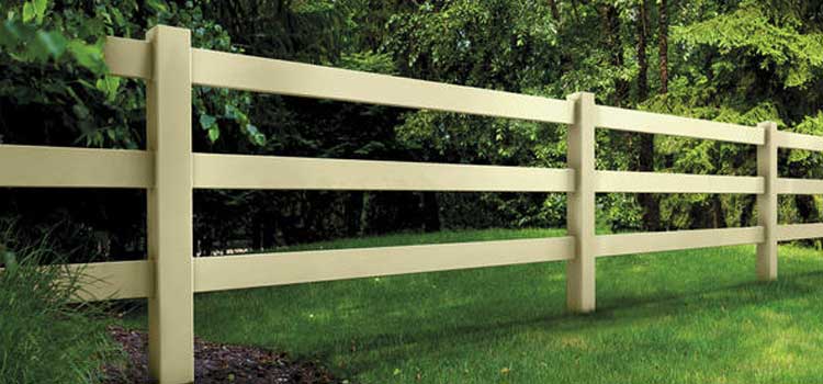 3&4 Rail Ranch Style Protection Fence